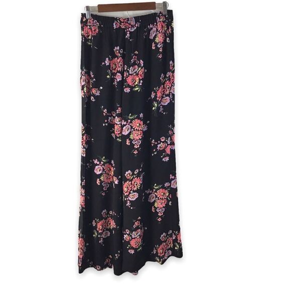 JILL Jill Stuart Floral High Rise Wide Leg Pants - Picture 1 of 11